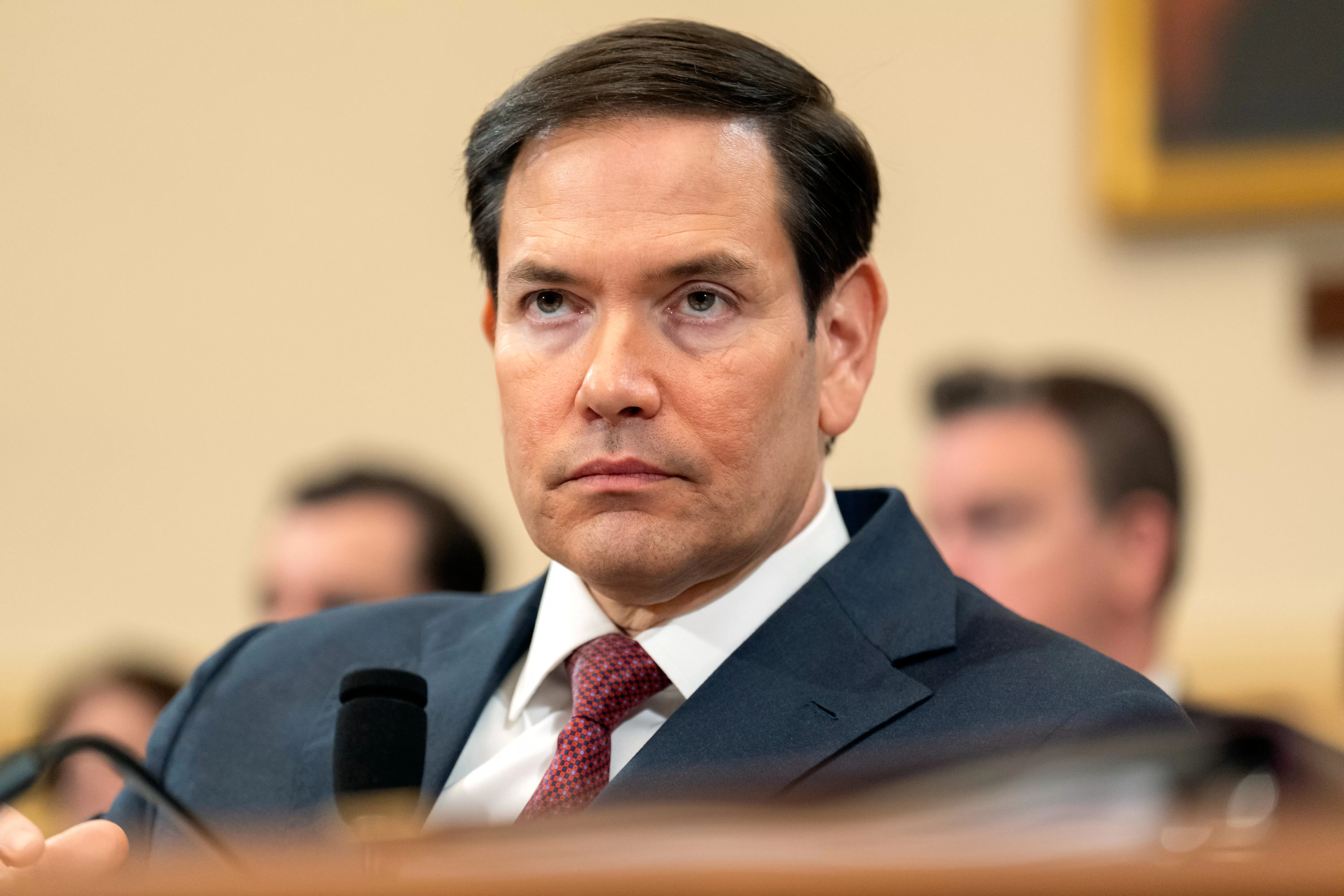 Secretary of State Marco Rubio at a House Committee hearing