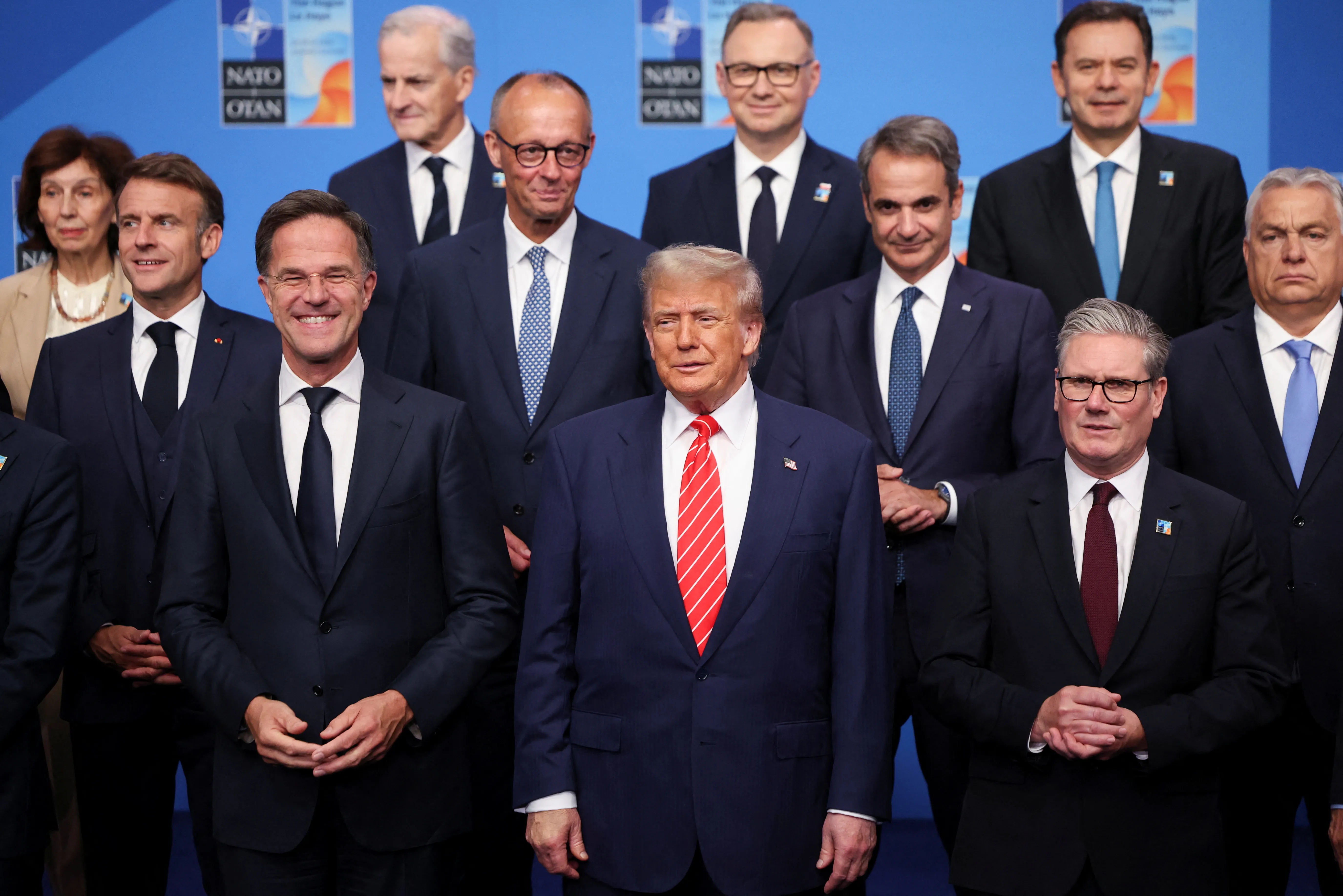 NATO Secretary General Mark Rutte, U.S. President Donald Trump, Britain