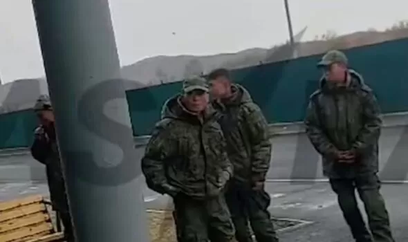 Image reportedly shows North Korean troops in Russia, aligning with reports of deployments.