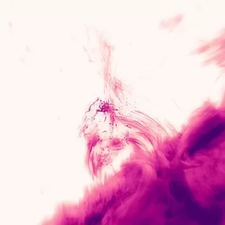 Pink plasma streams captured by the Goode Solar Telescope, revealing unprecedented detail of coronal rain on the sun.