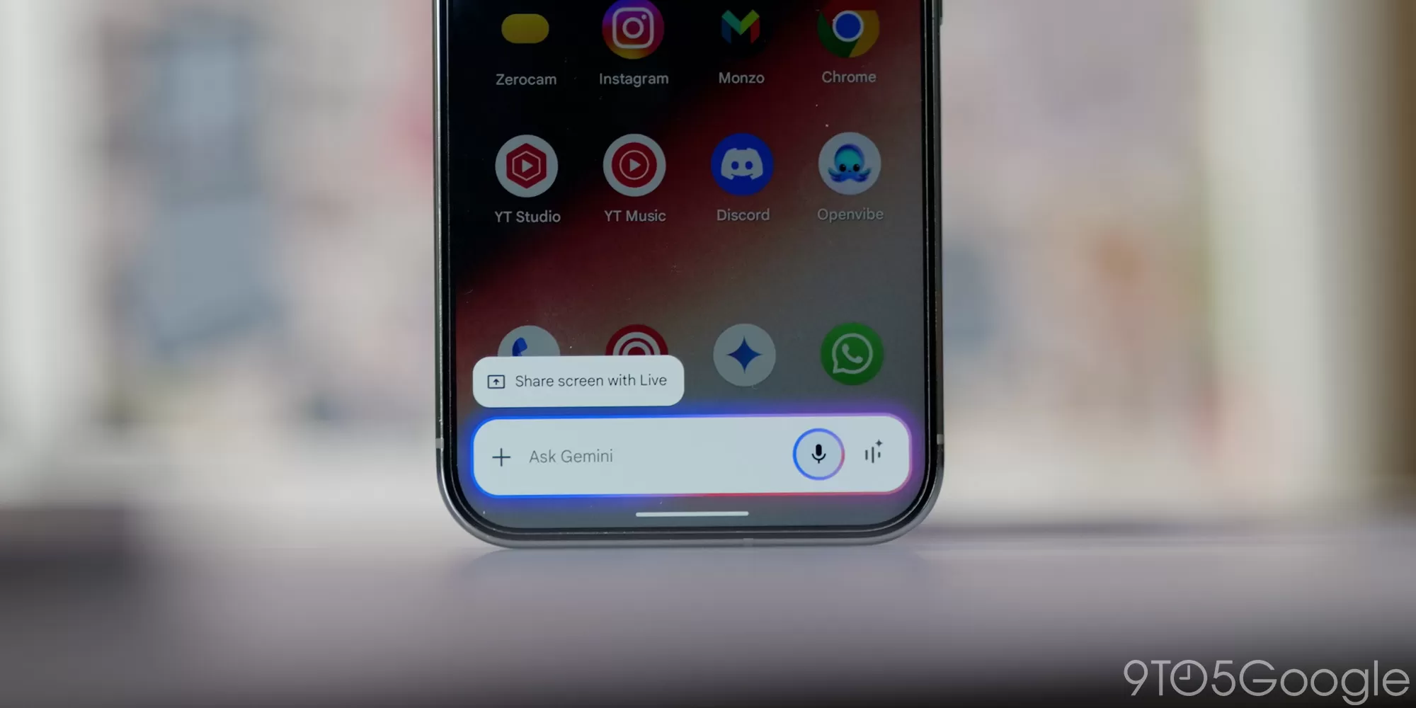 Google Gemini Live Camera and Screen Sharing Rolls Out to All Users gemini live share screen button