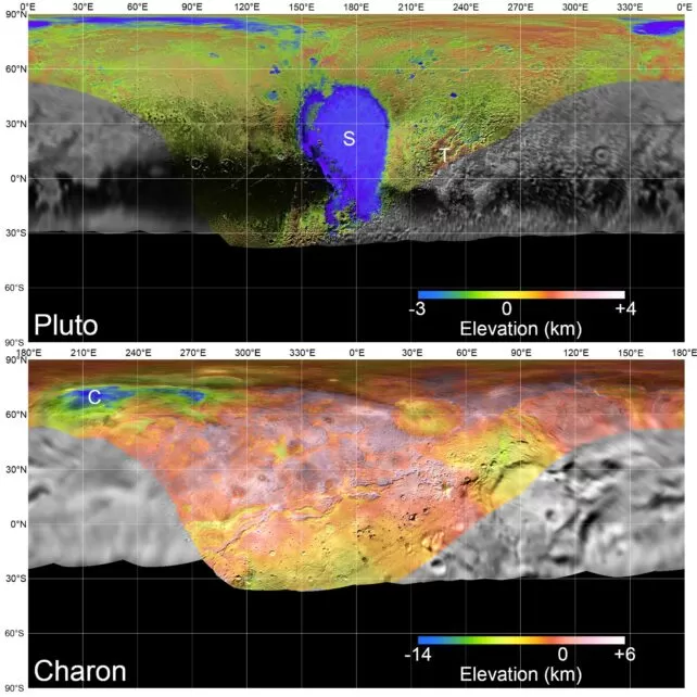 Global mosaics of Pluto and Charon captured by New Horizons