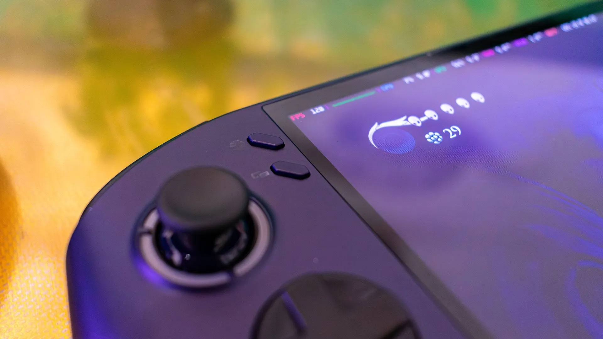 Lenovo Legion Go S charging via one of its top USB-C ports