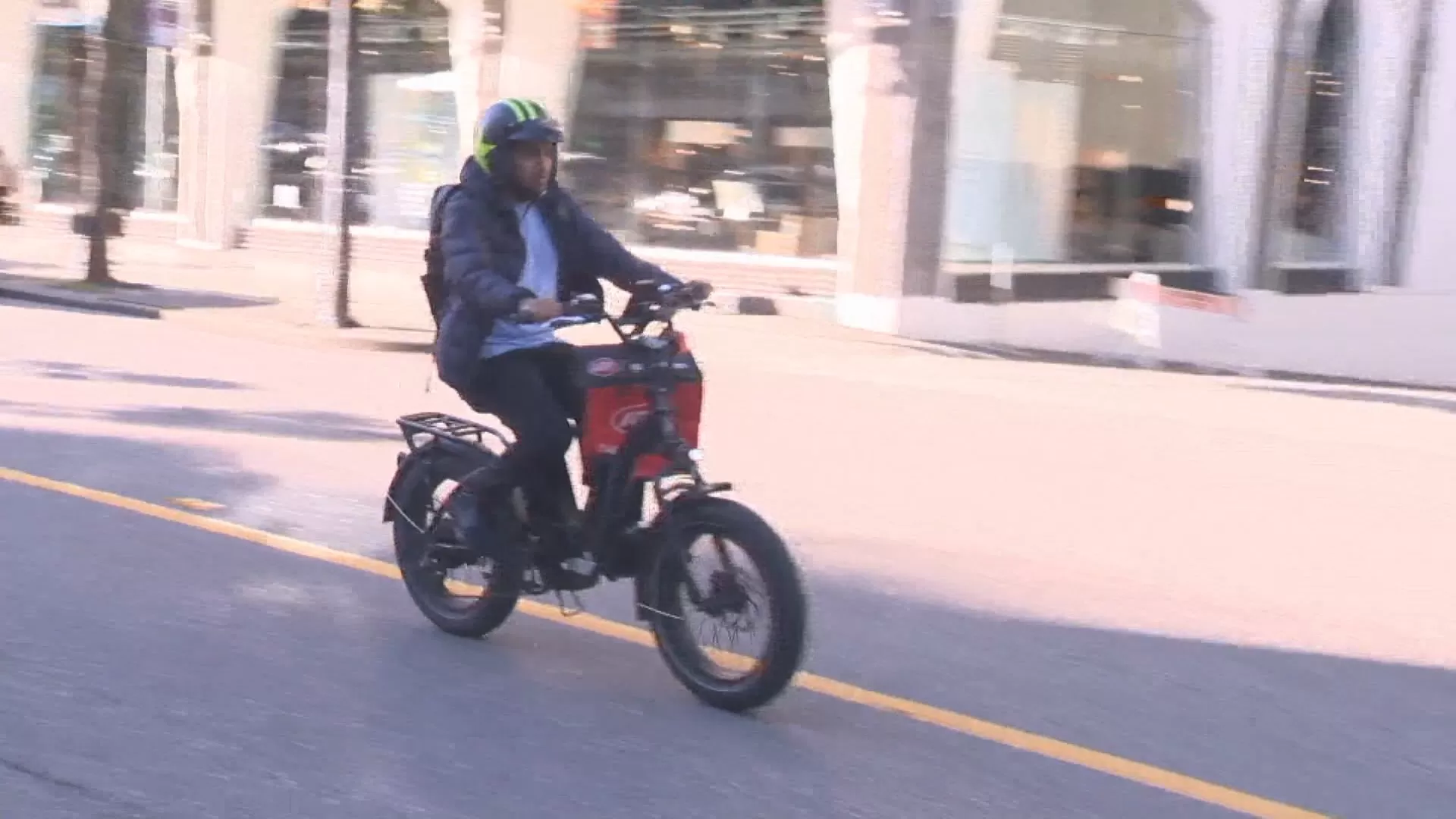 Still image from a video discussing DoorDash fees and their impact on consumers and workers in Canada